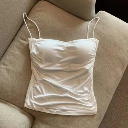 Tops with Built in Bra Summer Camisole Going Out Tops