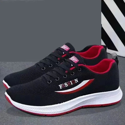 Men's Shoes 2026 Spring New Sports Single Shoe Mesh Breathable Casual Comfortable Fashion Sports Shoes Versatile Mesh Shoes