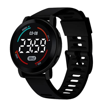LED Digital Kids Watches Luminous Waterproof Sport Children Watch Silicone Strap Electronic Wrist Watch For Boys Gril Reloj Niño