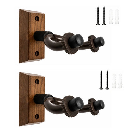 1/2Pcs Guitar Holder Hook Acoustic Guitar Hook Holder Stand Non-slip Guitar Hanger Wall Mount for Electric Guitar Bass Ukulele