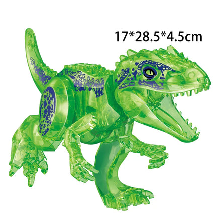 Jurassic Dinosaurs Building Blocks Indominus Rex DIY Big Size Tyrannosaurus Action Figure Models Children Toys Animals Gifts