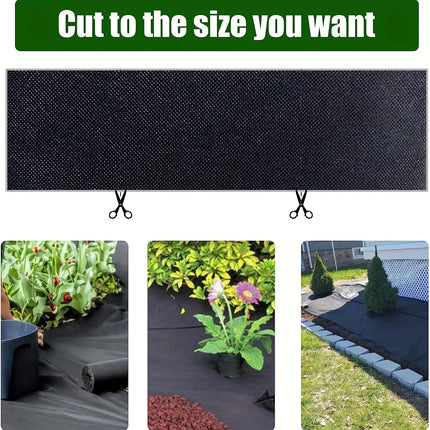 Cut-to-size banner with three installation examples