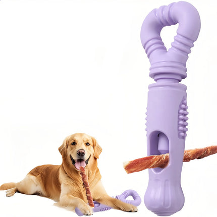 New Pet Rotating Food Container Dogs Toys Dogs Chew Stick Holder For All Breeds Easy To Clean Aviod Choking Pet Supplies 1pc