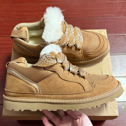 Women Natural Sheepskin Ultra Mini Snow Boots New Design Classic Sheep Fur Wool Lace up Ankle Boot Leather Winter Warm Men Shoes