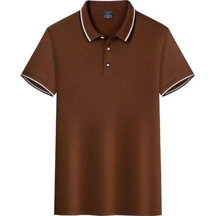 2026 NEW Quick-drying Short-sleeved POLO Shirt For Outdoor Sports and Fitness Breathable and Cool Mesh Lapel Top