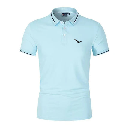 Quick Dry Men's Sports Polo Shirt Golf wear Summer Gym Fitness Training Clothing Comfortable Breathable Shirts