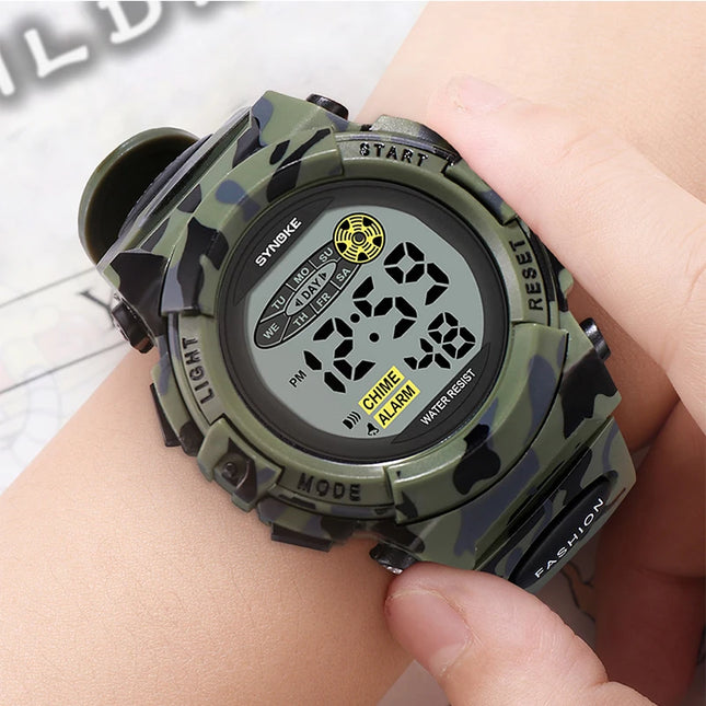 Kids Luminous Waterproof Digital Watch - image 2