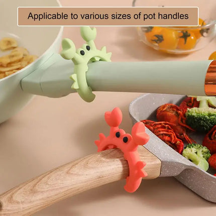 Utensil Rest Crab Shaped Silicone Utensil Rest Countertop Ladle Holder Anti-Overflow Stove Top Spatula Holder - product image
