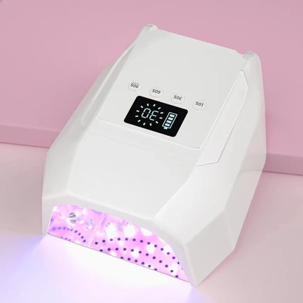 L Rechargeable Fast Cure UV LED Nail Lamp Manicure Dryer for Salons Use