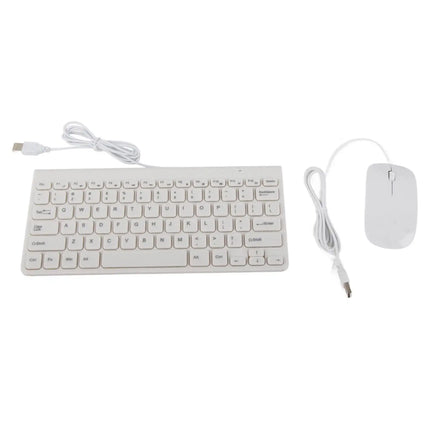 Ultra Thin USB Wired Keyboard Optical Mouse Mice Set Combo for PC Laptop Keyboard Mouse Keyboard Mouse Combo USB - product im