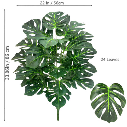 Artificial Monstera Plant, Fake Palm Tree - image 8