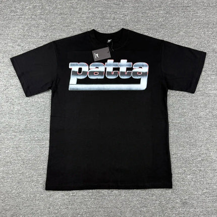 New Patta Tee Short Sleeve Men's Women's Loose Fashion Letter Print Pattern T-shirt High Quality Cotton PATTA Tops