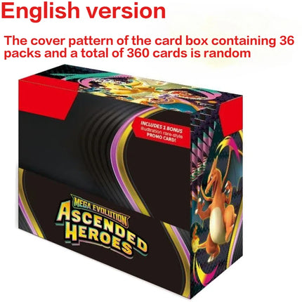 360Pcs Pokemon Card Destined Rivals Prismatic Evolutions Scarlet Violet 151 PALDEAN English Booster Battle Transaction Card