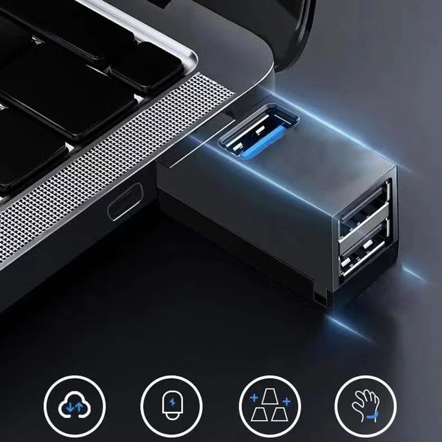 Pfeifenform Typ C HUB USB3.0 2.0 Ausgang USB Kabel Splitter Kartenleser Datenübertragung Erweiterungsadapter Maus Tastatur Konverter
