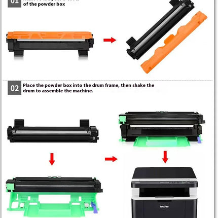 TN1000 1030 1050 Toner Cartridge For Brother TN1000 TN1030 TN1050 TN1060 TN1070 TN1075 TN1095 HL1110 TN 1000 1030 1075 Printer
