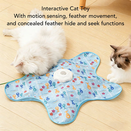 Hide and Seek Cat  Interactive Cat  Touch Activated Moving  Hide and Seek Game  Electronic Moving Cat