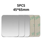 5pcs 45x65mm Silver