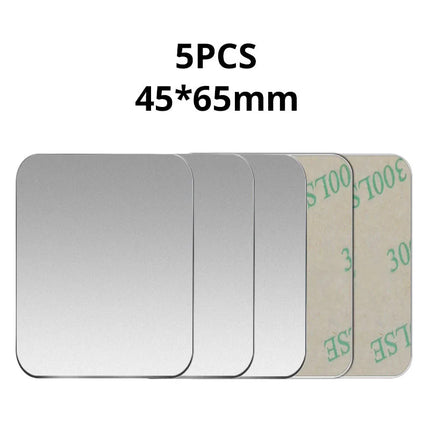 Metal Plate For Car Phone Holder Magnetic Universal Iron Sheet Disk Sticker Mount Mobile Phone Magnet Stand For IPhone