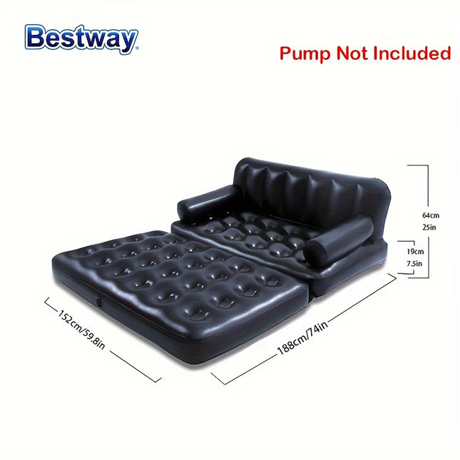 Bestway 75054 Inflatable Sofa, Outdoor Blow Up Sofa Bed Inflatable Sofa, Adult Inflatable Chair, Double Bed Size