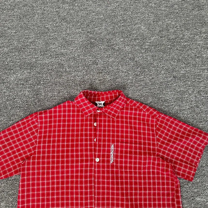 Red Mertra Shirts Men Women  Pure Cotton Casual Short Sleeve Oversized Daily T-Shirts