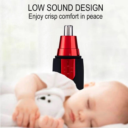 Battery-Powered 3-in-1 Grooming Trimmer – For Nose, Eyebrow & Ear Hair, Versatile All-in-One Tool