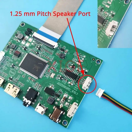 Universal Laptop 8 Ohm 2 Watt Small Horn Speaker Amplifier PH2.0 Or PH1.25 4 Pin Connector Cable For Our Controller Motherboard