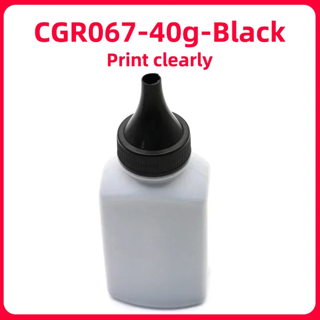 CRG-067 CRG067 Tonerpulver Nachfüllpack Kompatibel für Canon MF654Cdw MF656Cdw MF651Cw MF655 MF657Cdw LBP631 LBP633 Drucker
