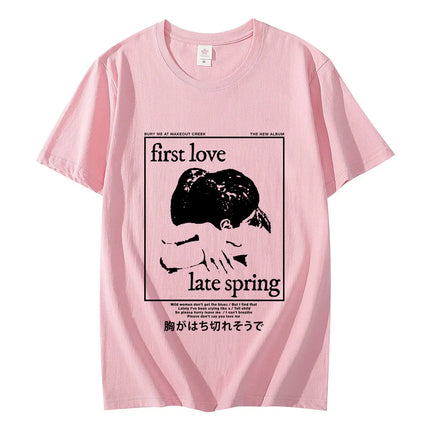 Singer Mitski First Love Late Spring Graphic T Shirts Concert Tour Fan Gift T-shirt Men's Women's Fashion Trend Vintage T-shirts