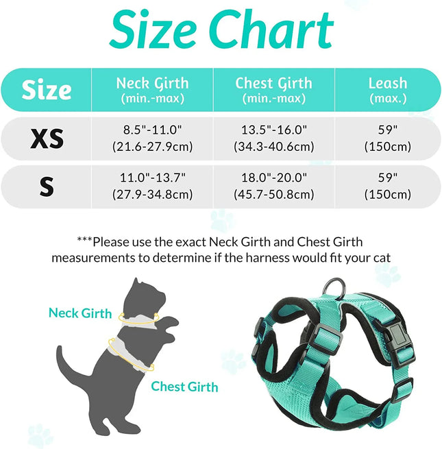 Adjustable Anti-Escape Small Cat Belt Kitten Harness Light Breathable Soft Pet Vest Wiring Harness - product image 2