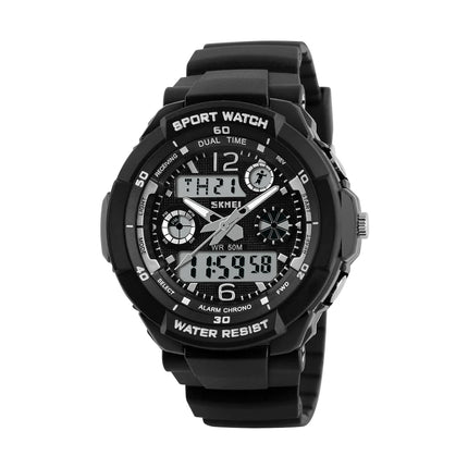 Skmei Kid's Digital Sport's Watches Boy Girl Fashion Dual Time Children Led Waterproof Electronic Wristwatch Relogio Masculino