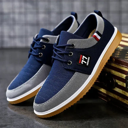 Best Selling Men's casual shoes Vulcanized Work loafers Mesh Lightweight Man sports shoes Canvas Shoes for Men