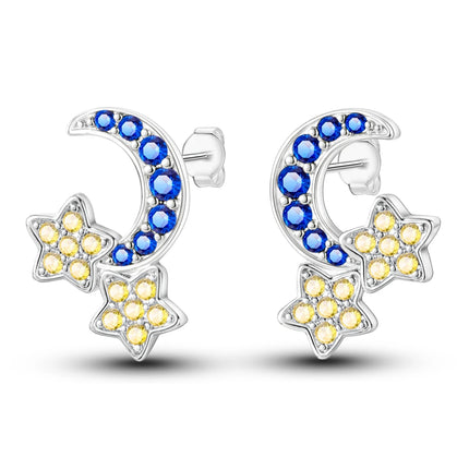Orstarry S925 Sterling Silver 18k Gold Classic Knot Stud Earrings For Lady S925 Jewelry Party Anniversary Trendy Gifts
