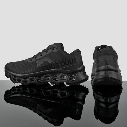 Casual Sneakers Men's Cushion Running Trainers Shock Absorbing Supercritical EVA Sneakers Breathable Fitness Athletic Shoes