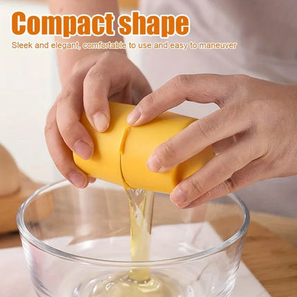 3pcs/1pc Stainless Steel Eggshell Separator - Quick Peel & Yolk Splitter, Durable Kitchen Baking Essential With - product ima