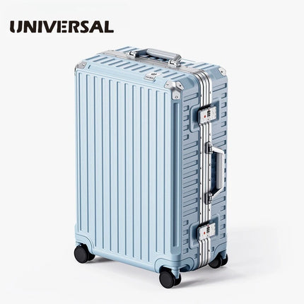 Little Diamond Luggage Solid Aluminum Frame Travel Box Scratch resistant and Wear resistant Hard Box Boarding Case Silent Univer