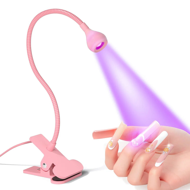 Nail Dryer Light UV Nail Lamp 395nm Wavelength Clip-on Desk Mini USB For Gel Nails Ongle Manicure Salon - product image 7