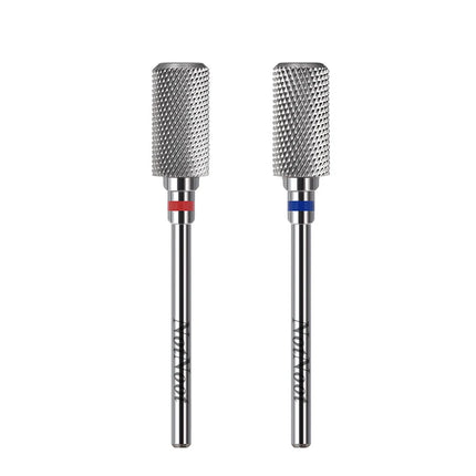 NotNoot Nail Drill Bits 3/32'' - Barrel Carbide Bit (Fine & Medium) for Professional Finish, Gently Remove, Buff & Polish Gel Na