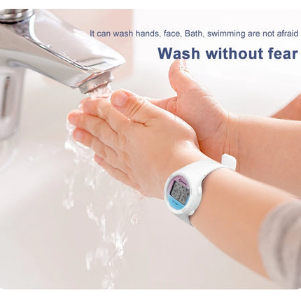 Kids Sport Watches Alarm Stopwatch Children Digital Watch For Boys Girls 30M Waterproof Pink Student Electronic Wristwatch