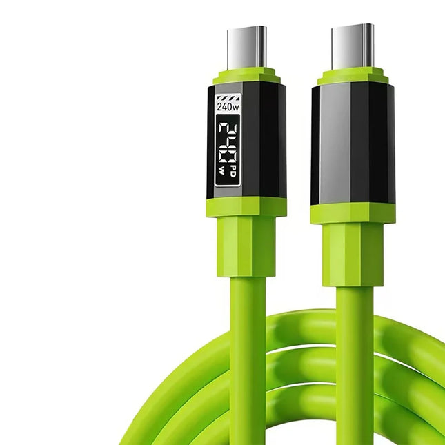 240W USB USB-C Fast Charge Cable USB To USB-C Data Cable USB-C Super Fast Charging Date Wire For iPhone Samsung - product ima
