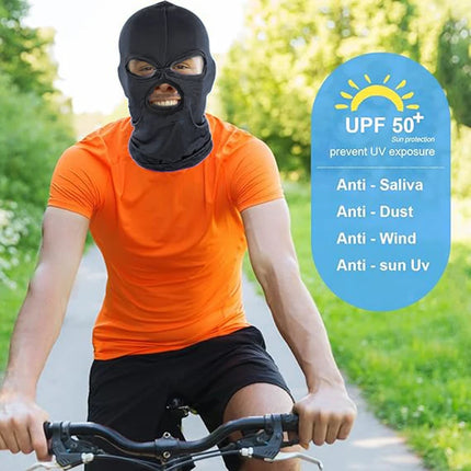 Breathable Full Face Mask Balaclava Mask Outdoor Sports Motorcycle Riding Sports UV Protection Mask