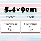 5.4cmX9cm / 200pcs