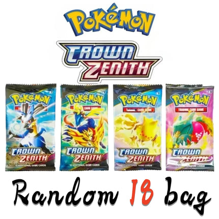Random 18 bag Pokemon TCG Booster Pack Mega Evolution Ascended Heroes English Version Cards Per Pack Rare Trading Cards