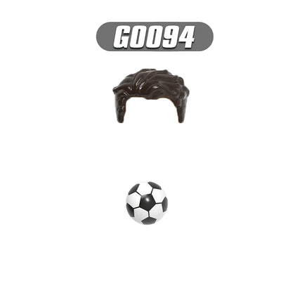 Building Blocks G0163 Assemble Bricks Football Players Parts Gifts Presents