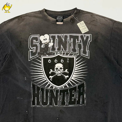 Best Quality Vintage Saint T Shirt Men Woman Summer Casual Print Short Sleeve Hip Hop Fashion Loose New Top Tee