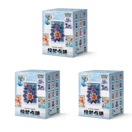 100% Official Collectible Trading Card Game PTCG Pikachu Cheek Rubbing Plush Toy Card Display Gift Blind Box Surprise Box Gifts