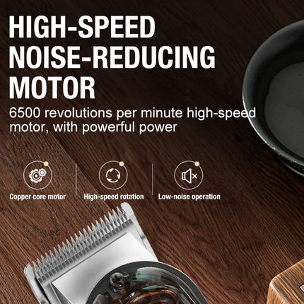 All Metal Blade Men's Hair Clippers, Electric Push Clippers, Household Electric Hair Clippers, Hair Salons, High-power Pet Hair