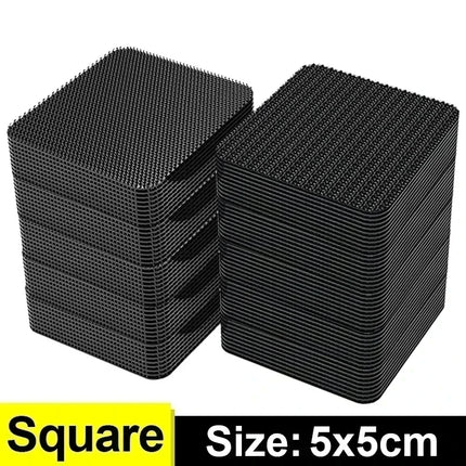 Carpet Fixing Stickers Double Faced High Adhesive Car Carpet Fixed Patches Home Floor Foot Mats Anti Skid Grip - product imag