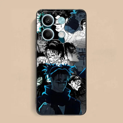 Jujutsu Kaisen Choso Mobile Phone Case for Xiaomi Redmi 15 14 13 12 A5 3 2 1 C Plus 4G 5G Colour Printing Cover Cover Smartphone