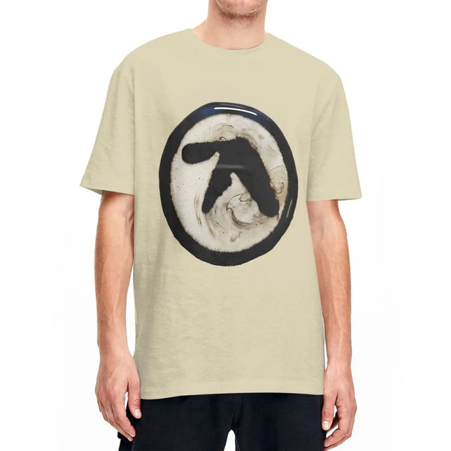 Herren Damen Aphex Twin Musik T-Shirt Baumwollkleidung Vintage Kurzarm Rundhals T-Shirt Party T-Shirt