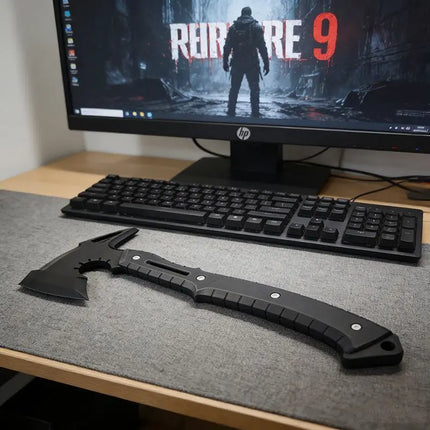 Cosplay Biohazard RE9 3D Printed Hatchet Plastic Axe Props Resident Evil 9 Requiem Halloween Carnival Party Game Replica